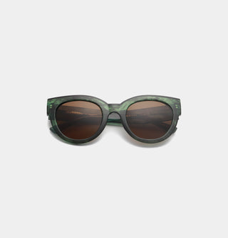 A. Kjærbede Sunglasses Green Marble Transparent Lilly - MMJs Fashion
