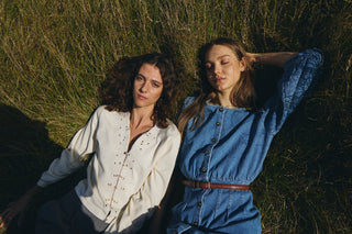 Atelier Rêve Embroidered Cardigan Ivory Irvive - MMJs Fashion