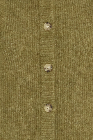 Atelier Rêve Knitted Waistcoat Green Irsilva - MMJs Fashion