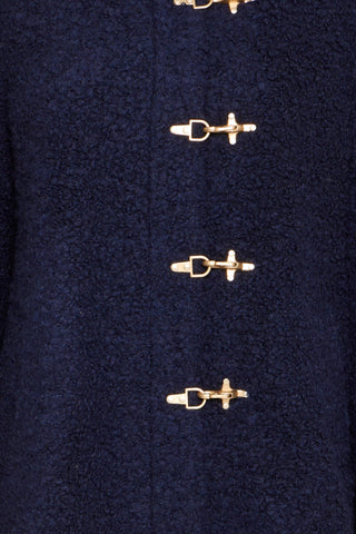 Atelier Rêve Toggle Casual Jacket Blue Irfreya - MMJs Fashion