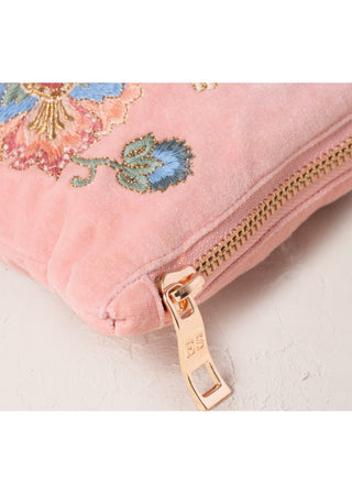 Elizabeth Scarlett Botanical Garden Everyday Pouch Pale Pink - MMJs Fashion
