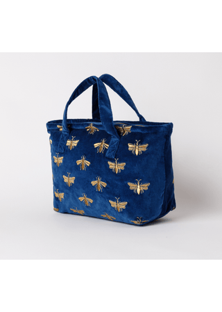Elizabeth Scarlett Honey Bee Day Bag Cobalt Blue - MMJs Fashion