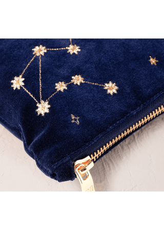 Elizabeth Scarlett Libra Everyday Pouch Navy Blue - MMJs Fashion