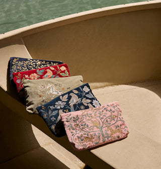 Elizabeth Scarlett Mystical Horse Everyday Pouch Olive - MMJs Fashion