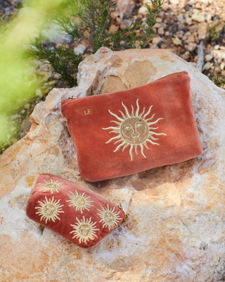 Elizabeth Scarlett Sun Goddess Mini Pouch Rust Orange - MMJs Fashion