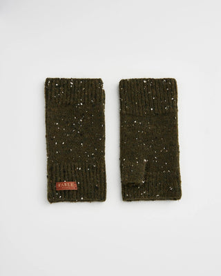 Fable England Fingerless Gloves Green - MMJs Fashion