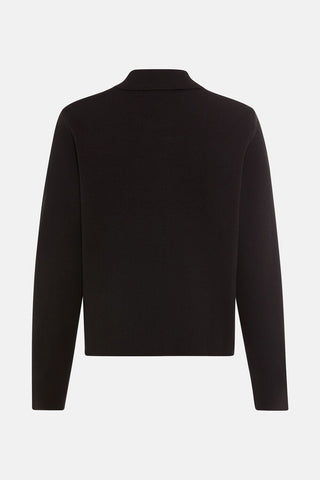Olsen Zipped Cardigan Black - MMJs Fashion