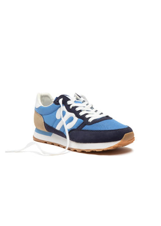 Wushu Ruyi Blue Beige White Trainers Club 33 - MMJs Fashion