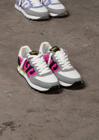 Wushu Ruyi Pink Grey White Trainers Club 37 - MMJs Fashion