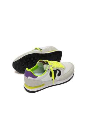 Wushu Ruyi Yellow Beige White Trainers Club 34 - MMJs Fashion