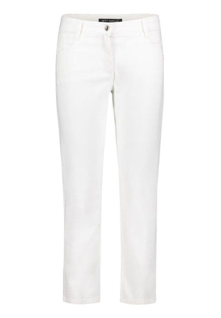 Betty Barclay Cropped Capri Jeans Off White - MMJs Fashion