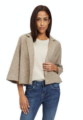 Betty Barclay Short Cropped Jacket Brown - MMJs Fashion