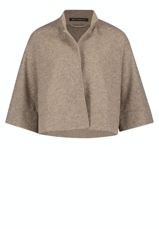 Betty Barclay Short Cropped Jacket Brown - MMJs Fashion