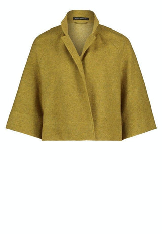 Betty Barclay Short Cropped Jacket Yellow - MMJs Fashion