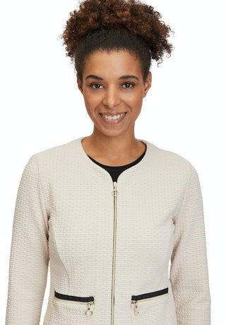 Betty Barclay Sweatshirt Jacket Light Beige - MMJs Fashion