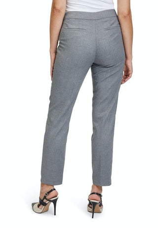 Betty Barclay Tailored Trousers in Grey Melange - MMJs Fashion