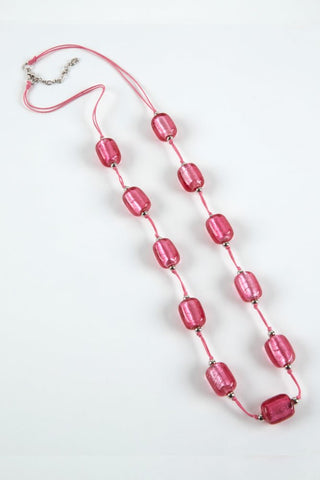 Dante Beaded Necklace Pink - MMJs Fashion