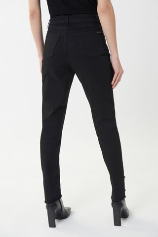 Joseph Ribkoff Jeans Black with Rhinestones - MMJs Fashion