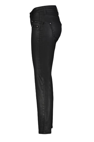 MAC Jeans Black Slim Zip Pockets - MMJs Fashion