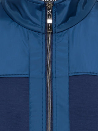 Olsen Blue Jersey Zip Jacket Cora - MMJs Fashion