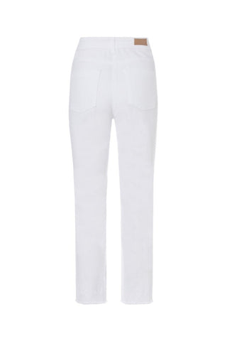 Olsen Jeans White Cropped - MMJs Fashion