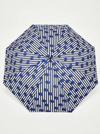 Original Duckhead Umbrella Blue Polka Stripe Pattern - MMJs Fashion
