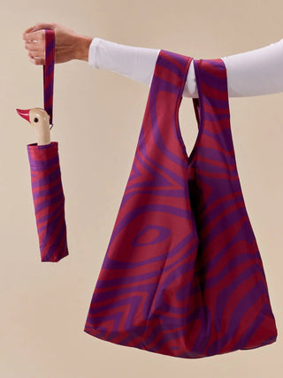 Original Duckhead Umbrella Pink and Purple Swirl Pattern - MMJs Fashion