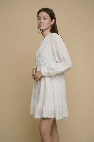 Rino & Pelle Lace Dress Off White Evaly - MMJs Fashion
