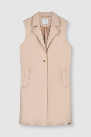 Rino & Pelle Waistcoat Suedette Pink Clover - MMJs Fashion