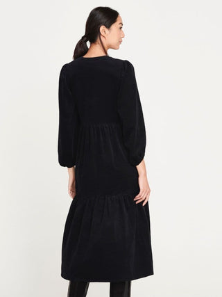 Thought Dress Black Cord Alianna - MMJs Fashion