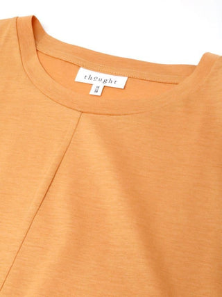 Thought Top Orange Tie Front Stephanie - MMJs Fashion