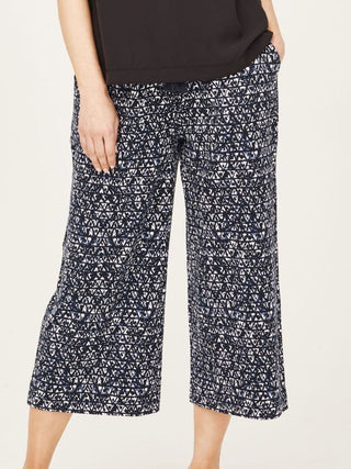 Thought Trousers Navy Wide Leg Culottes Bree - MMJs Fashion