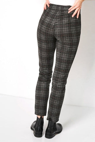 Toni Trousers Grey Check Jenny - MMJs Fashion