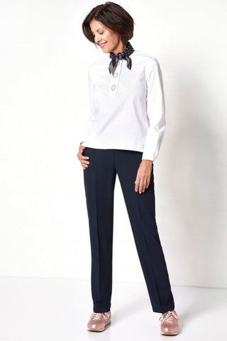 Toni Trousers Navy Steffi - MMJs Fashion