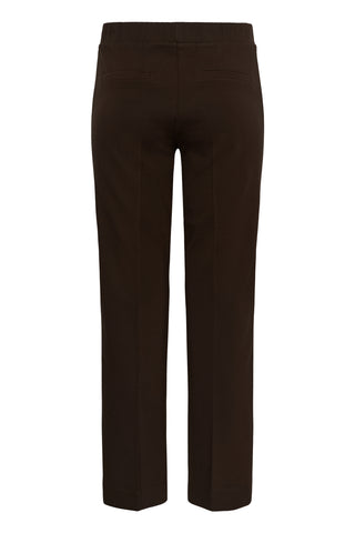Part Two Straight Jersey Trousers Brown Ponta
