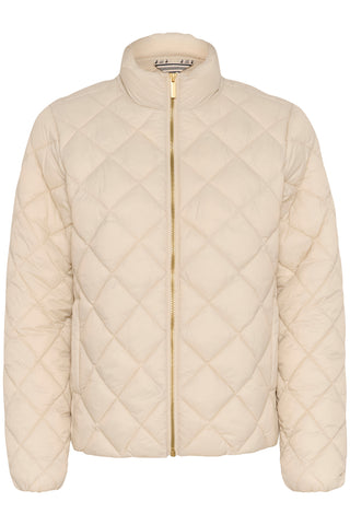 Part Two Padded Short Jacket Cream Olia