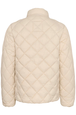 Part Two Padded Short Jacket Cream Olia