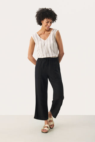 Part Two Cropped Trousers Black Eniolas