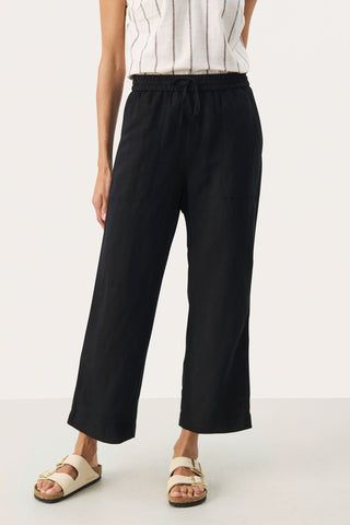 Part Two Cropped Trousers Black Eniolas