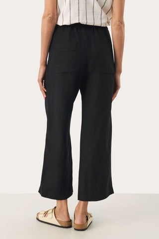 Part Two Cropped Trousers Black Eniolas