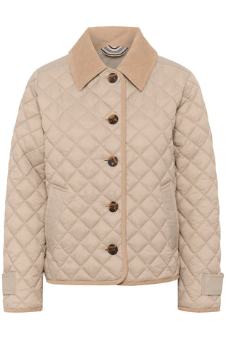 Part Two Quilted Jacket Beige Safiya