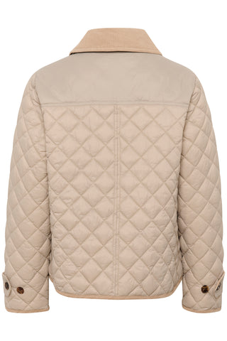 Part Two Quilted Jacket Beige Safiya