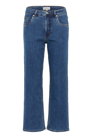 Part Two Straight Fit Jeans Mid Blue Judyas