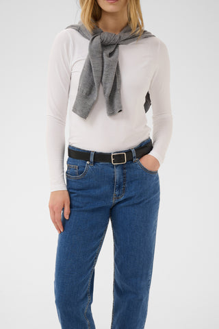 Part Two Straight Fit Jeans Mid Blue Judyas
