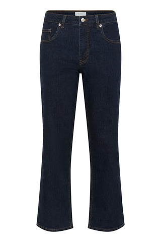 Part Two Straight Fit Jeans Navy Blue Judyas