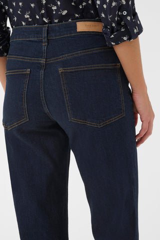 Part Two Straight Fit Jeans Navy Blue Judyas