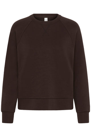 Part Two Raglan Sweatshirt Brown Zola