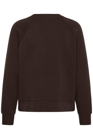 Part Two Raglan Sweatshirt Brown Zola