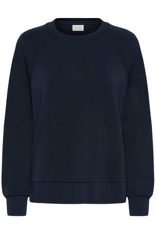 Part Two Raglan Sweatshirt Navy Blue Zola