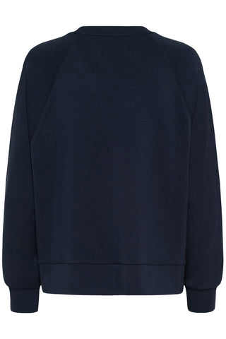 Part Two Raglan Sweatshirt Navy Blue Zola